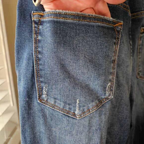 NWT Vigoss Frankie Slim Straight Jeans Womens size 31 Medium Wash - Picture 6 of 9